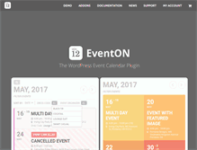Tablet Screenshot of myeventon.com